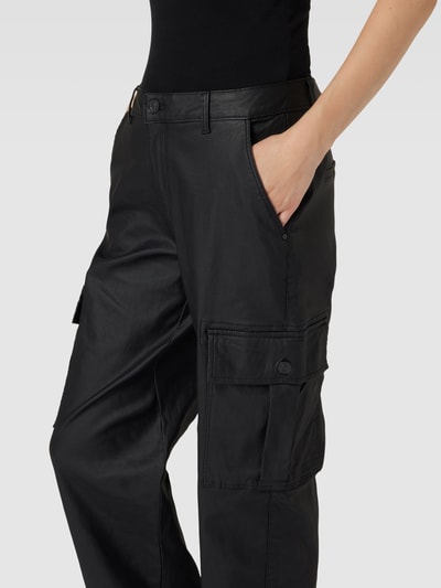 Noisy May Jeans mit Cargotaschen Modell 'YOLANDA' Black 3