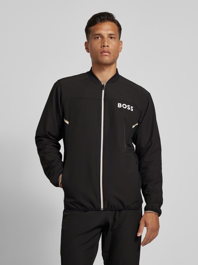 BOSS Green Trainingsanzug mit Label-Print Modell 'TRATTEO 2' Black 4