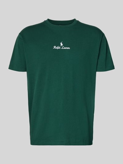 Polo Ralph Lauren T-shirt met labelstitching Donkergroen - 2