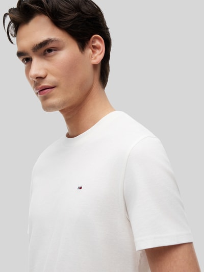 Tommy Jeans T-shirty o kroju slim fit z czystej bawełny w zestawie 2 szt. Złamany biały 3