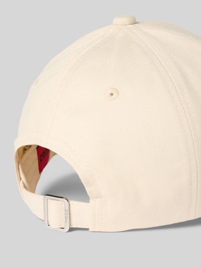 HUGO Basecap mit Label-Stitching Modell 'Cara' Beige 3