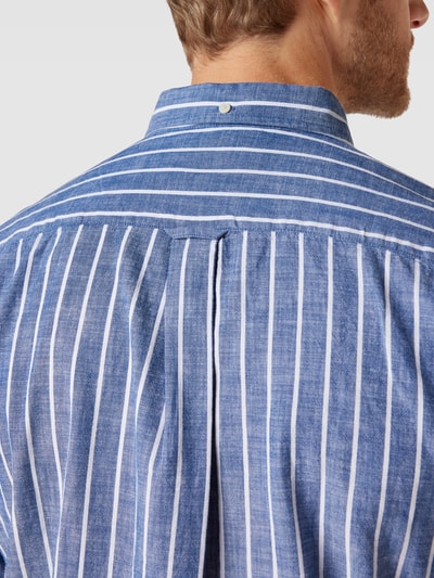 GANT Regular Fit Freizeithemd mit Streifenmuster Modell 'Chambray' Blau 3