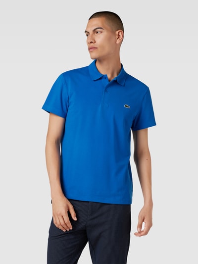 Lacoste Regular Fit Poloshirt aus Baumwolle mit Label-Detail Royal 4