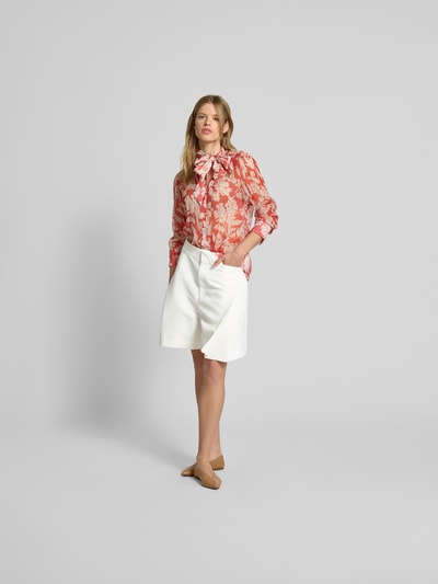 Victoria Beckham Shorts mit Eingrifftaschen Ecru 1