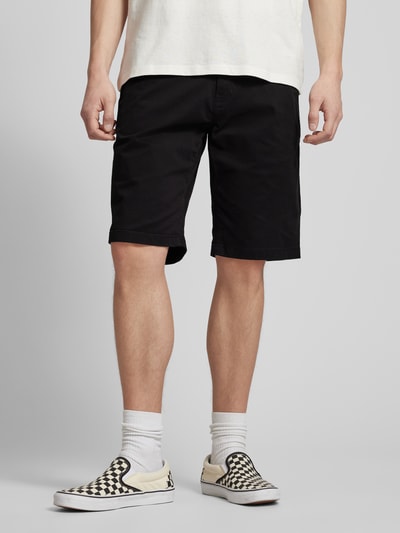 Tommy Jeans Shorts in unifarbenem Design Modell 'SCANTON' Black 4
