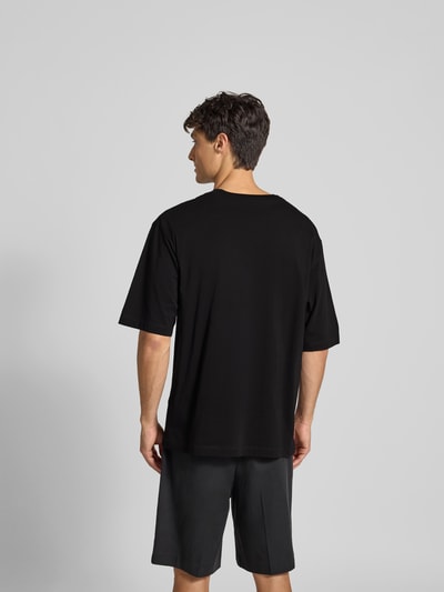 Dsquared2 Loose Fit T-Shirt mit Logo-Print BLACK 5