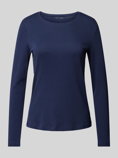 Christian Berg Woman Longsleeve met ronde hals Donkerblauw - 1