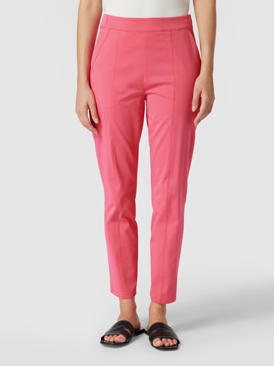 Marc Cain Stoffen broek met siernaden Roze - 4