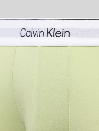 Calvin Klein Underwear Trunks mit elastischem Logo-Bund im 3er-Pack Hellgruen 2