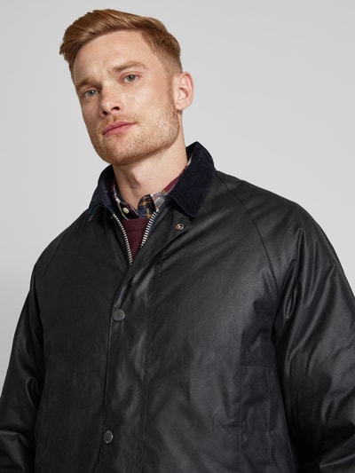 Barbour Jack met klepzakken, model 'MODERN BEAUFORT' Marineblauw - 3