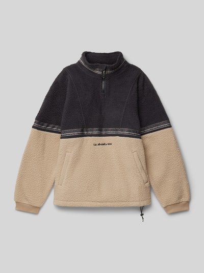 Quiksilver Sweatshirt met opstaande kraag, model 'TAKE US BACK' Beige - 1