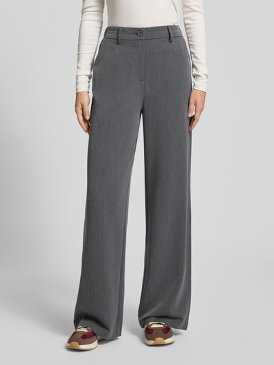 Pieces Weite Hose mit Viskose-Anteil Modell 'KAMIL' DUNKEL GELB 4