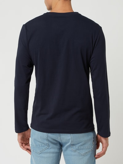 Tom Tailor Longsleeve mit Logo Marine 5