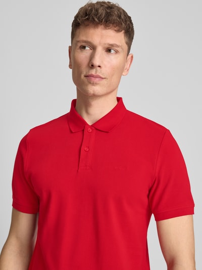 s.Oliver RED LABEL Koszulka polo z czystej bawełny o kroju regular fit Czerwony 3