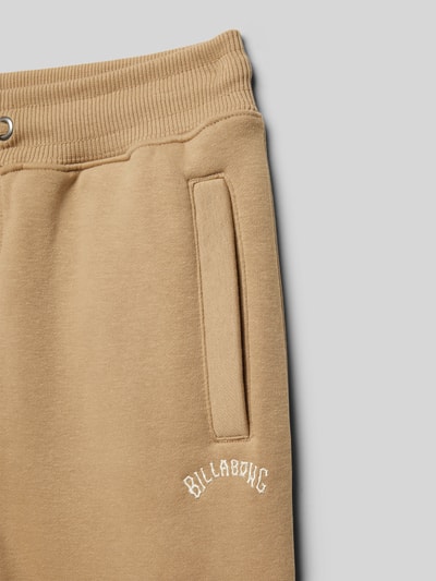 Billabong Sweatpants mit Label-Stitching Modell 'ARCH' Beige 2