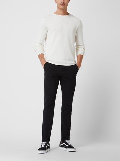 Tom Tailor Denim Slim Fit Chino mit Gürtel Black 1