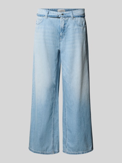 CAMBIO krój regular fit krój loose fit dżinsy z czystej bawełny model 'PALAZZO' Jeansowy niebieski 2