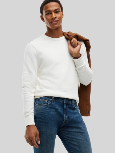 Tommy Hilfiger Jeansy o kroju straight fit z mieszanki bawełny model 'DENTON SLIM STRAIGHT JONE' Niebieski 6