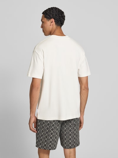 Marc O'Polo DENIM Relaxed Fit T-Shirt aus reiner Baumwolle Weiss 5