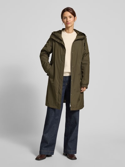 Christian Berg Woman Selection Relaxed Fit Parka mit Kapuze Khaki 1