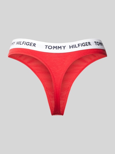 TOMMY HILFIGER Slip mit elastischem Logo-Bund Rot 3