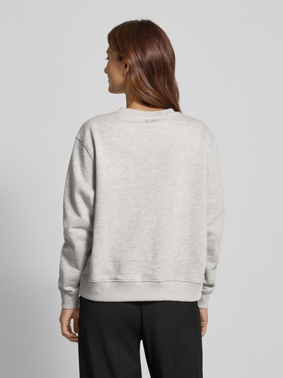 Milano Italy Sweatshirt mit Motiv-Print Anthrazit 5