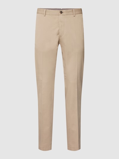 JOOP! Collection Hose mit Label-Patch Beige 2