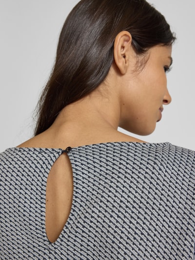 OPUS Sweatshirt met 3/4-mouwen, model 'TADITA' Lichtgrijs - 3