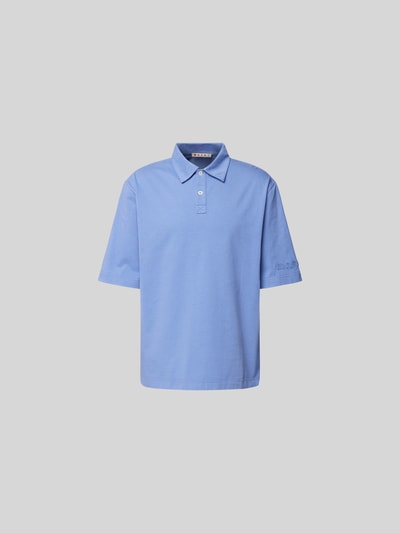 Marni Relaxed Fit Poloshirt aus Baumwolle Blau 2