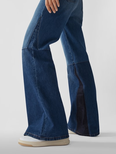 Victoria Beckham Wide Leg Jeans Blau 6