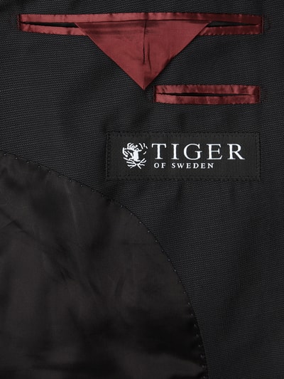 Tiger Of Sweden Slim Fit 2-Knopf-Sakko aus Wolle Black 3