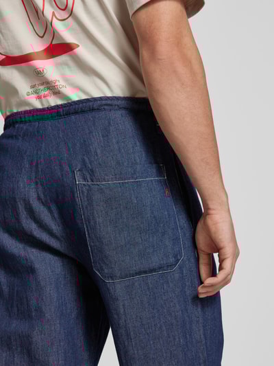 Replay Relaxed Fit Jeans mit Tunnelzug Jeansblau 3