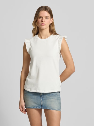Marc O'Polo DENIM Regular Fit Top aus reiner Baumwolle  Offwhite 4