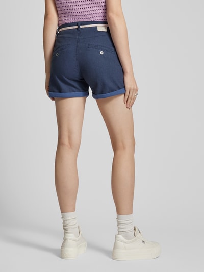 Ragwear Regular Fit Jeansshorts mit Gürtel Modell 'Heeven' Marine 5