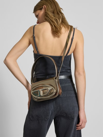 Diesel Handtasche mit Label-Detail Gold 1