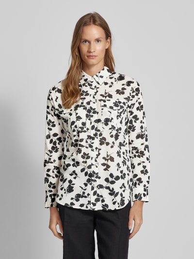 Lauren Ralph Lauren Bluse mit Allover-Print Modell 'COURTENAY' Offwhite 4