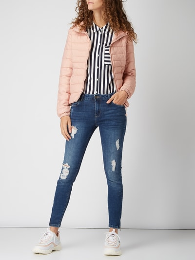 Only Light-Steppjacke mit Kapuze Rosa 1