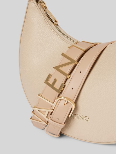 VALENTINO BAGS Handtas met labelapplicatie, model 'ALEXIA' Ecru - 2