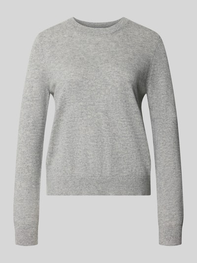 Jake*s Casual Regular Fit Pullover aus reinem Kaschmir Silber Melange 1