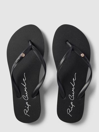 Rip Curl Teenslippers met labeldetail Zwart - 4