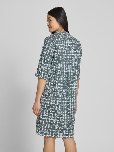 ROBE LÉGÈRE Knielange jurk met opstaande kraag Groen - 5