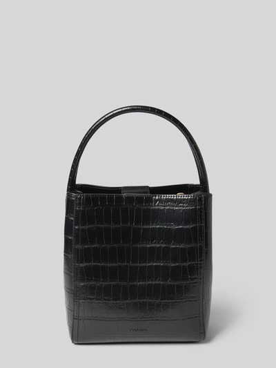 CK Calvin Klein Torba na ramię z detalem z logo Czarny 4