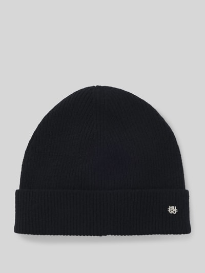 HUGO Beanie aus reinem Kaschmir Modell 'XAMIROH' Black 2