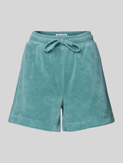 Marc O'Polo Loose Fit Shorts mit elastischem Bund Petrol 2