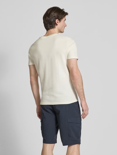 MCNEAL T-shirt met geribde ronde hals Offwhite - 5