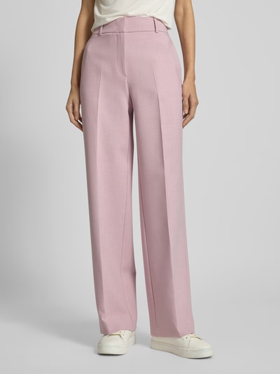Selected Femme Regular Fit Stoffhose mit Bügelfalten Modell 'Rita' Rose 4