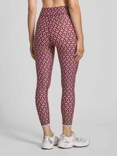 The Upside Super Skinny Fit Leggings mit breitem Bund Bordeaux 4