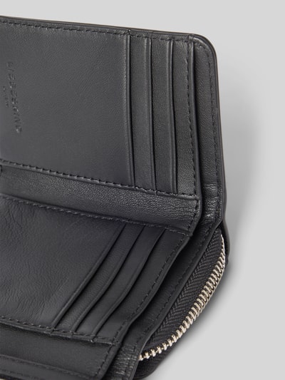 LIEBESKIND BERLIN Leren portemonnee met labeldetail, model 'Pablita Tokyo Sheep' Zwart - 3