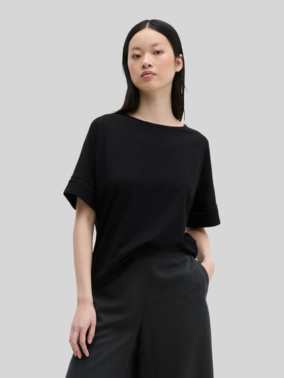 Marc O'Polo Relaxed Fit T-Shirts aus Baumwoll-Mix Black 4