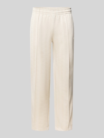 Lacoste Regular Fit Sweathose aus Baumwoll-Mix Sand Melange 2